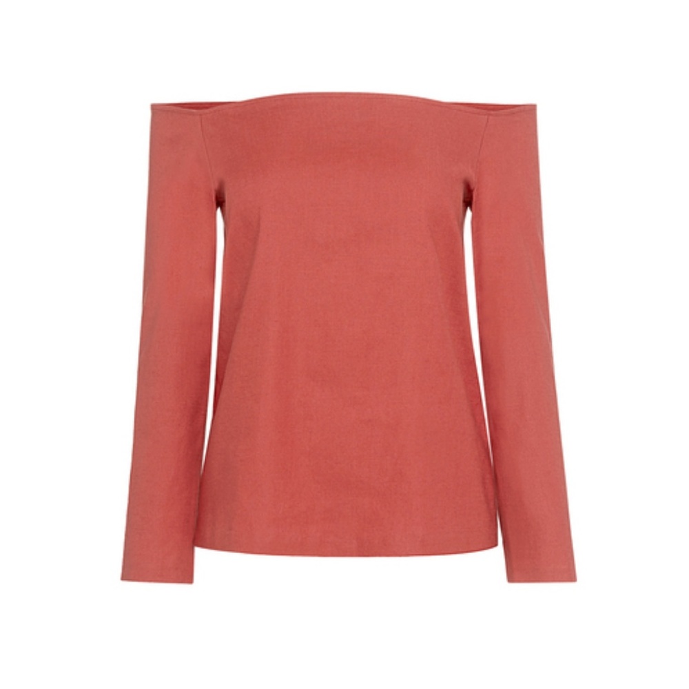 Theory Aprine Off-the-Shoulder Top